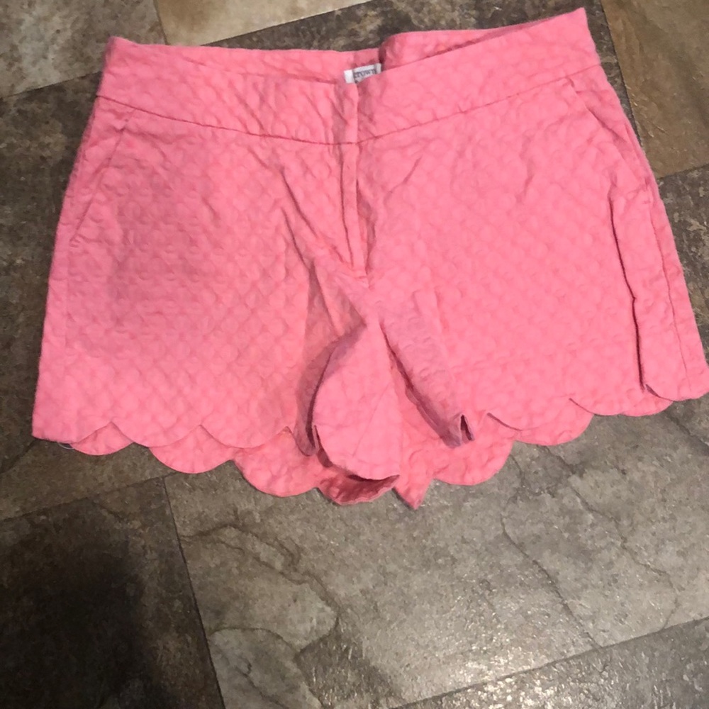 Pink Scalloped Shorts💓